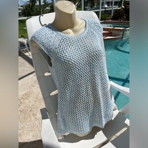 Talbots Knit, Capped Sleeved Summer Sweater